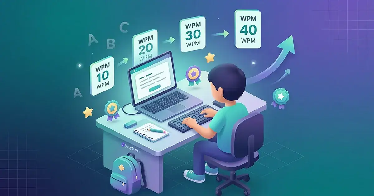 Typing Speed by Age for Kids